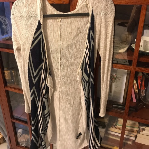 Say What? Aztec Cardigan Duster - Picture 2 of 5